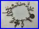 Silver-Total-of-25-Charms-Heart-Bracelet-Rare-Vintage-01-ukn