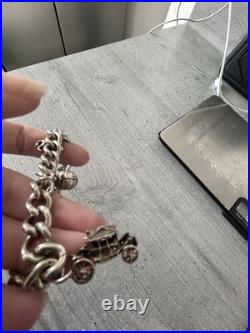Silver Vintage Charm Bracelet Silver Vintage Charm Bracelet