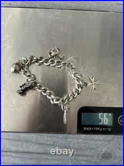Silver Vintage Charm Bracelet Silver Vintage Charm Bracelet
