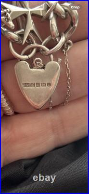 Silver Vintage Charm Bracelet Silver Vintage Charm Bracelet