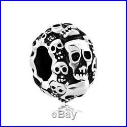 Skull Halloween Skeleton Spacer Charm Beads Pandora Jewelry Charms Bracelet
