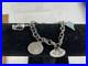 Sterling-Silver-4-Charm-Bracelet-21-gr-Connecticut-Skier-Graduation-Sagittarius-01-ect