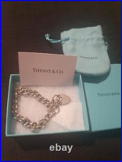 Sterling Silver 925 Tiffany Heavy Arm Bracelet