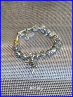 Sterling Silver 925 bracelet 17 sterling Silver 925 charms ideal gift