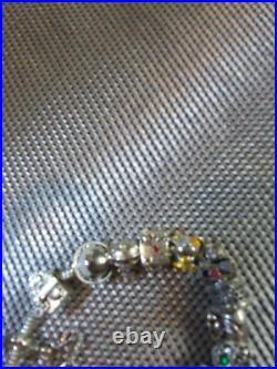 Sterling Silver 925 bracelet 17 sterling Silver 925 charms ideal gift