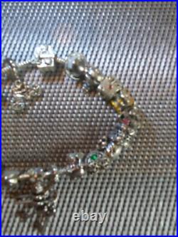 Sterling Silver 925 bracelet 17 sterling Silver 925 charms ideal gift
