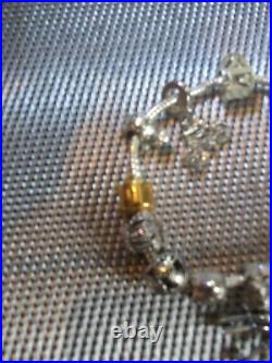 Sterling Silver 925 bracelet 17 sterling Silver 925 charms ideal gift