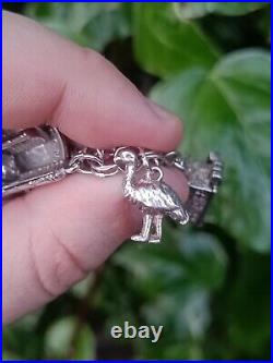 Sterling Silver Charm Bracelet