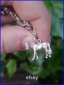 Sterling Silver Charm Bracelet