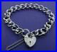 Sterling-Silver-Charm-Bracelet-Curb-Chain-Ladies-Maids-Baby-Locket-Heart-Padlock-01-bl
