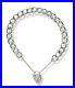 Sterling-Silver-Charm-Bracelet-Curb-Ladies-Maids-Baby-Heart-Padlock-Safety-Chain-01-ybn
