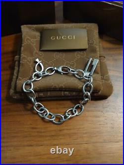 Sterling Silver Gucci Bracelet