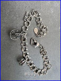 Sterling Silver Official Wicked The Broadway Musical Charm Bracelet Complete