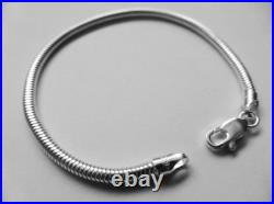 Sterling Silver Pug Charm Bracelet Sterling Silver Pug Charm Bracelet