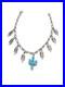 Sterling-Silver-Turquoise-Inlay-Charm-Bracelet-Saguaro-Cactus-Native-American-01-vn