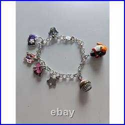 Sterling silver charm bracelet