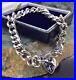 Stunning-Vintage-Sterling-Silver-925-Padlock-Curb-Charm-Bracelet-40-90g-01-fbis