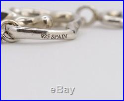 TIFFANY&Co Apple Charm Bracelet Peretti Silver 925 Bangle withBOX #870