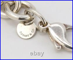 TIFFANY&Co Ball Charm Bracelet 18k Gold & Silver 925 Bangle a28