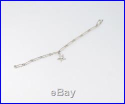 TIFFANY&Co Starfish Charm Bracelet Peretti Silver 925 Bangle b4270