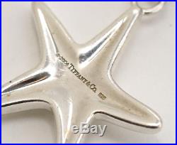 TIFFANY&Co Starfish Turquoise Charm Bracelet Silver 925 Bangle #2226