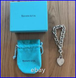 TIFFANY & Co. Tiffany Return to Heart Tag Charm Bracelet Silver 925 by DHL used