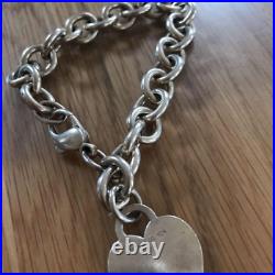 TIFFANY & Co. Tiffany Return to Heart Tag Charm Bracelet Silver 925 by DHL used