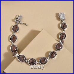 TJC Yooperlite Link Bracelet in 925 Sterling Silver Size 7.5 Wt. 13.9 Grams