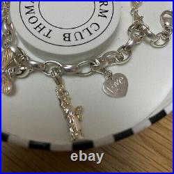 Thomas Sabo Charm Bracelet With Charms, Angel, Pram, Butterly, Heart & More