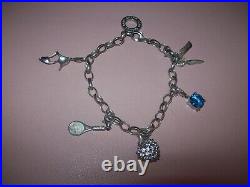 Thomas Sabo Charm Club Sterling Silver Chain Bracelet with 5 Charms