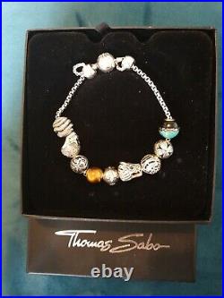 Thomas Sabo Charm Silver Bracelet with Charms