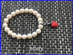 Thomas Sabo LOVE BUNDLE Pearl Bracelet & Silver Bracelet & 8 Charms
