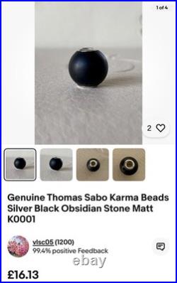 Thomas Sabo Mens Karma Bracelet Sterling Silver Thomas Sabo Mens Karma Bracelet Sterling Silver