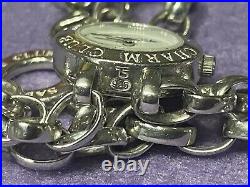 Thomas Sabo Silver Double Chain Charm Bracelet Watch With Thomas Sabo Gift Box