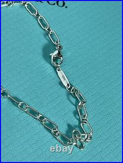 Tiffany & Co. Bracelet With Charm, Sterling Silver, 18K gold, 18cm Length