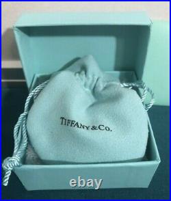 Tiffany & Co. Elsa Peretti 5 Charm Bracelet Sterling Silver 925 8 With Box, Pouch