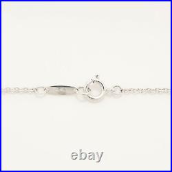 Tiffany & Co. Elsa Peretti 5 Five Teardrop Charm bracelet 7.2 Silver withPouch