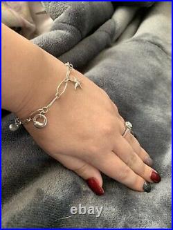 Tiffany Co Elsa Peretti Original Charm Bracelet Rare