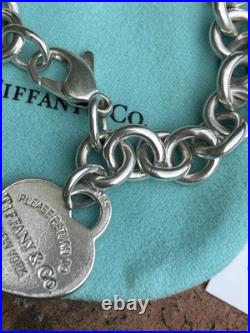 Tiffany & Co. Heart Tag Charm Bracelet with Toggle Clasp