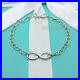 Tiffany-Co-Infinity-Charm-Bracelet-925-Sterling-Silver-Chain-Authentic-7-75-01-xquc