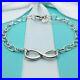 Tiffany-Co-Infinity-Charm-Chain-Clasp-Bracelet-925-Sterling-Silver-Authentic-01-xqzp