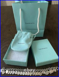 Tiffany & Co Multi Heart Tag Charm Bracelet
