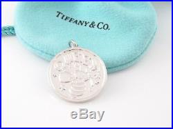 Tiffany & Co NEW Silver Queen Bee Coin Charm Pendant 4 Necklace Bracelet