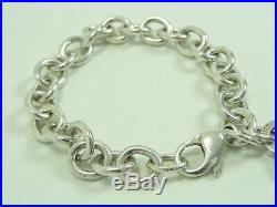 Tiffany & Co. New York Herz Charm Armband Armkette 925 Silber Silver Bracelet