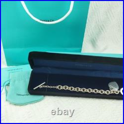 Tiffany & Co Please Return To Heart Charm Sterling Silver Bracelet Ag925 Japan Tiffany & Co Please Return To Heart Charm Sterling Silver Bracelet Ag925 Japan