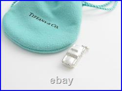 Tiffany & Co RARE NEW MINT Silver Taxi Cab Car Pendant Charm 4 Necklace Bracelet