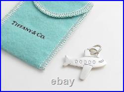 Tiffany & Co RARE Silver Plane Pendant Charm 4 Necklace Bracelet