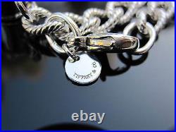 Tiffany & Co RARE Silver Watering Can Charm Bracelet