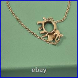 Tiffany & Co Retired Sterling Silver Save The Wild Elephant Charm With Tsavorite