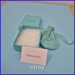 Tiffany & Co Retired Sterling Silver Save The Wild Elephant Charm With Tsavorite